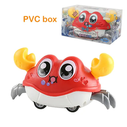 Cute Sensing Crawling Crab Baby Toy