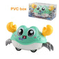 Cute Sensing Crawling Crab Baby Toy